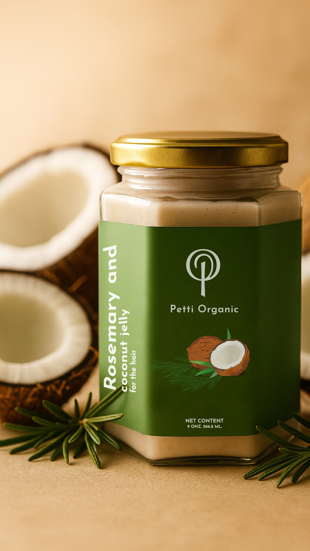 Proteína de Coco y Romero Petti Organic - vista 2