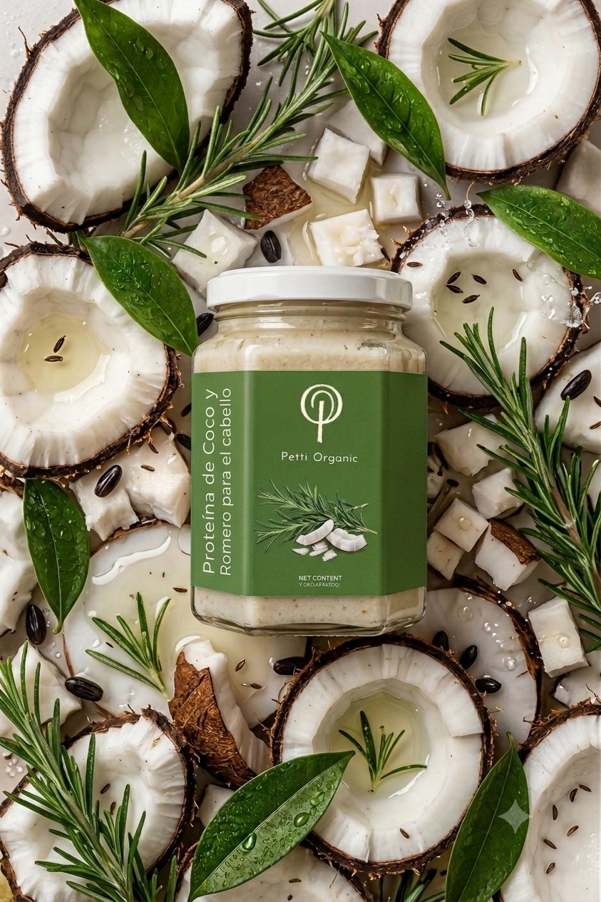 Proteína de Coco y Romero Petti Organic