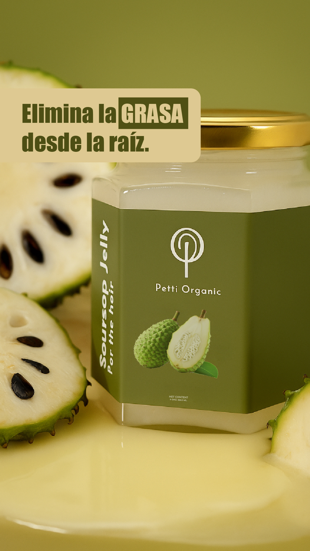 Proteína de Guanábana Petti Organic - vista 2