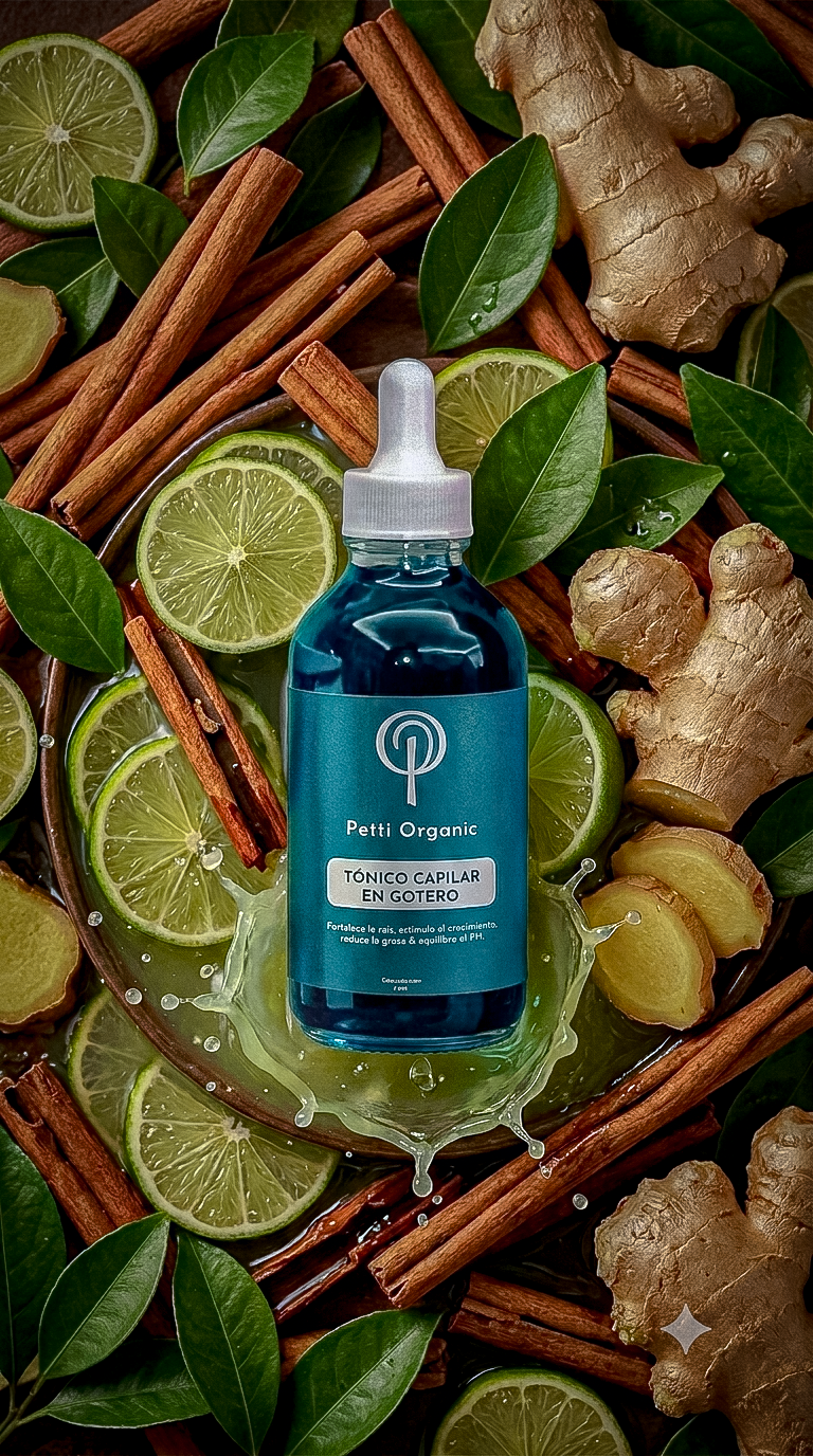 Tónico Capilar en Gotero Petti Organic